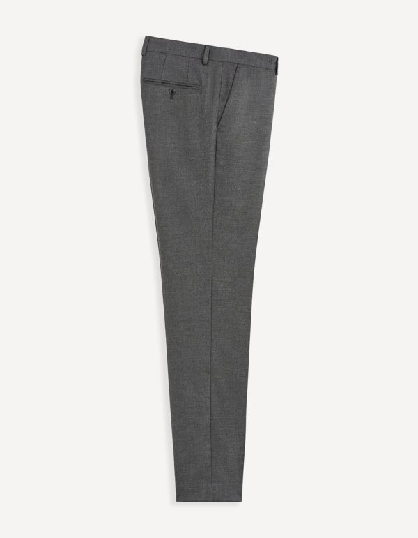 Pantalon de costume YAO slim - gris