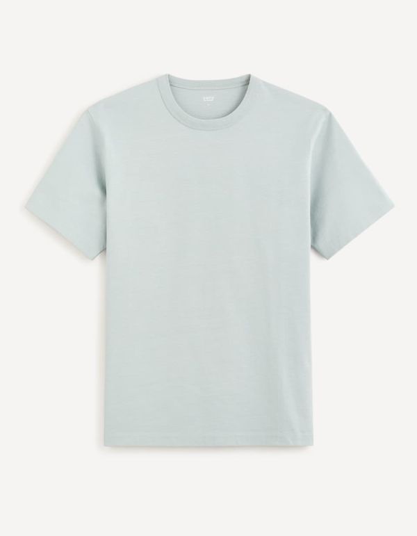 Essentiel - Le T-shirt boxy 100% coton - bleu