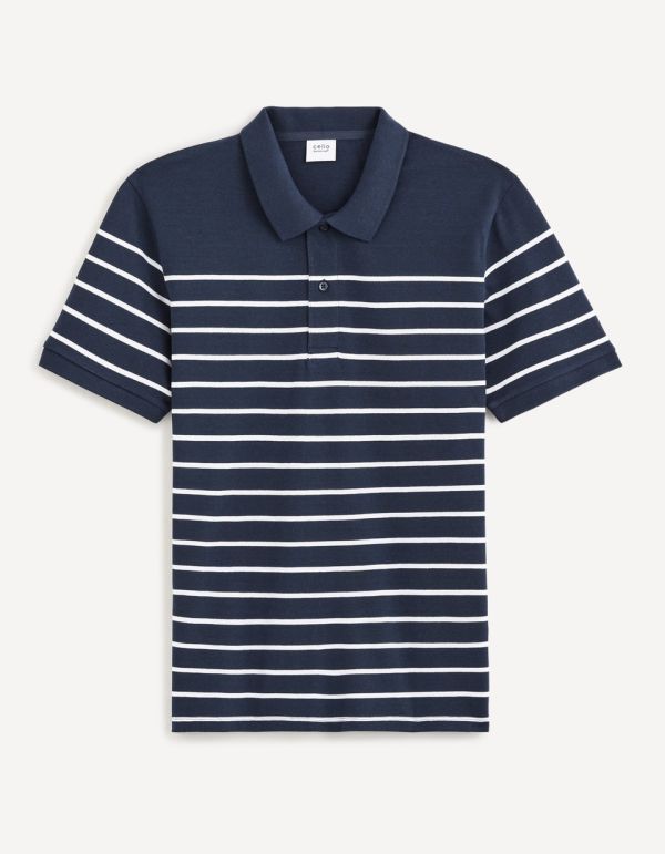 Polo piqué 100% coton - marine