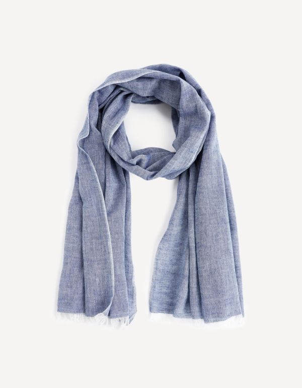 Echarpe - bleu indigo