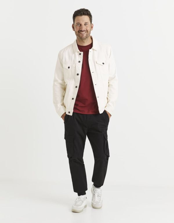 T-shirt col rond 100% coton