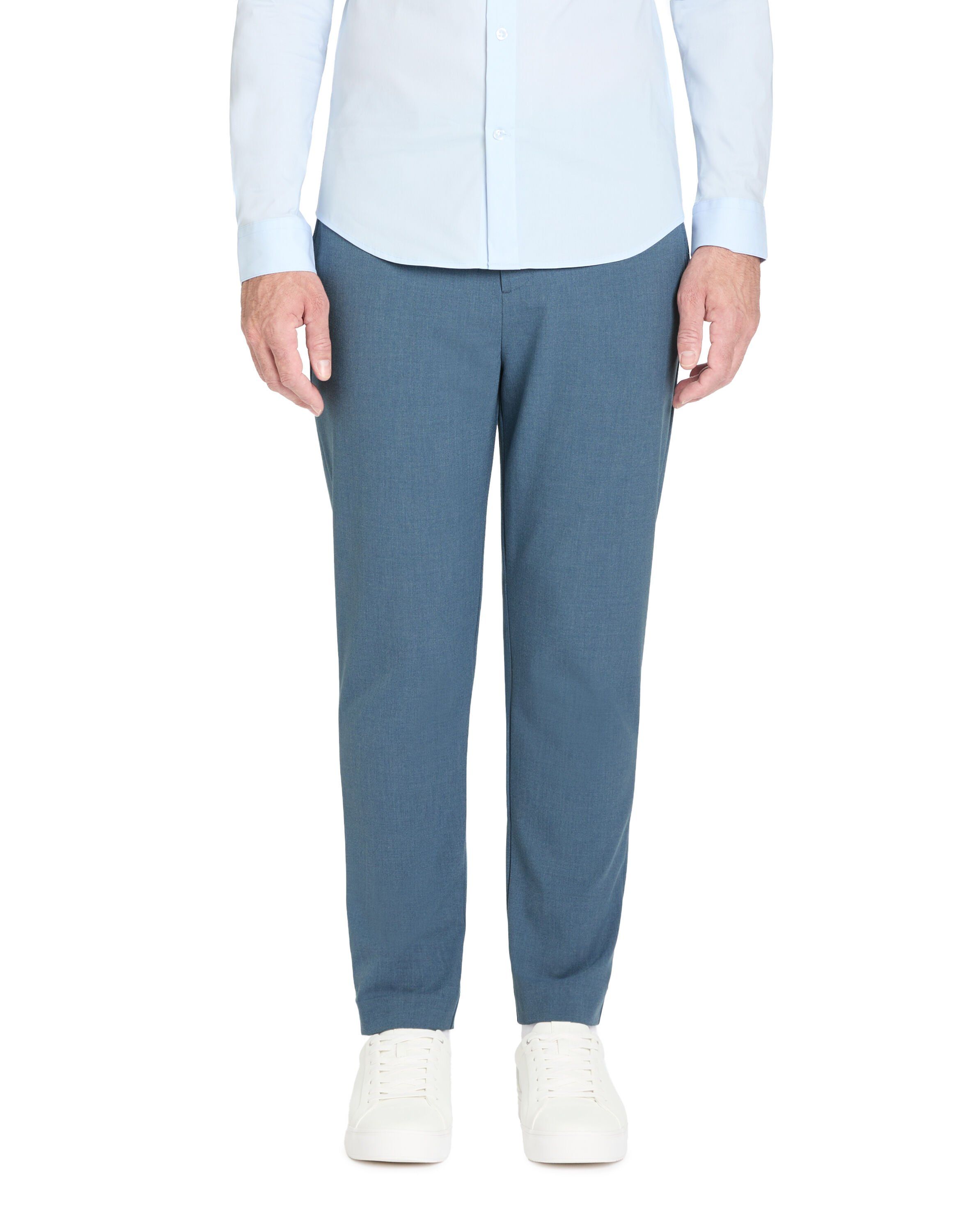 Short De Sport CALIDA REMIX WEEKEND - Coton Opaque Bleu Indien - Taille 52 Homme