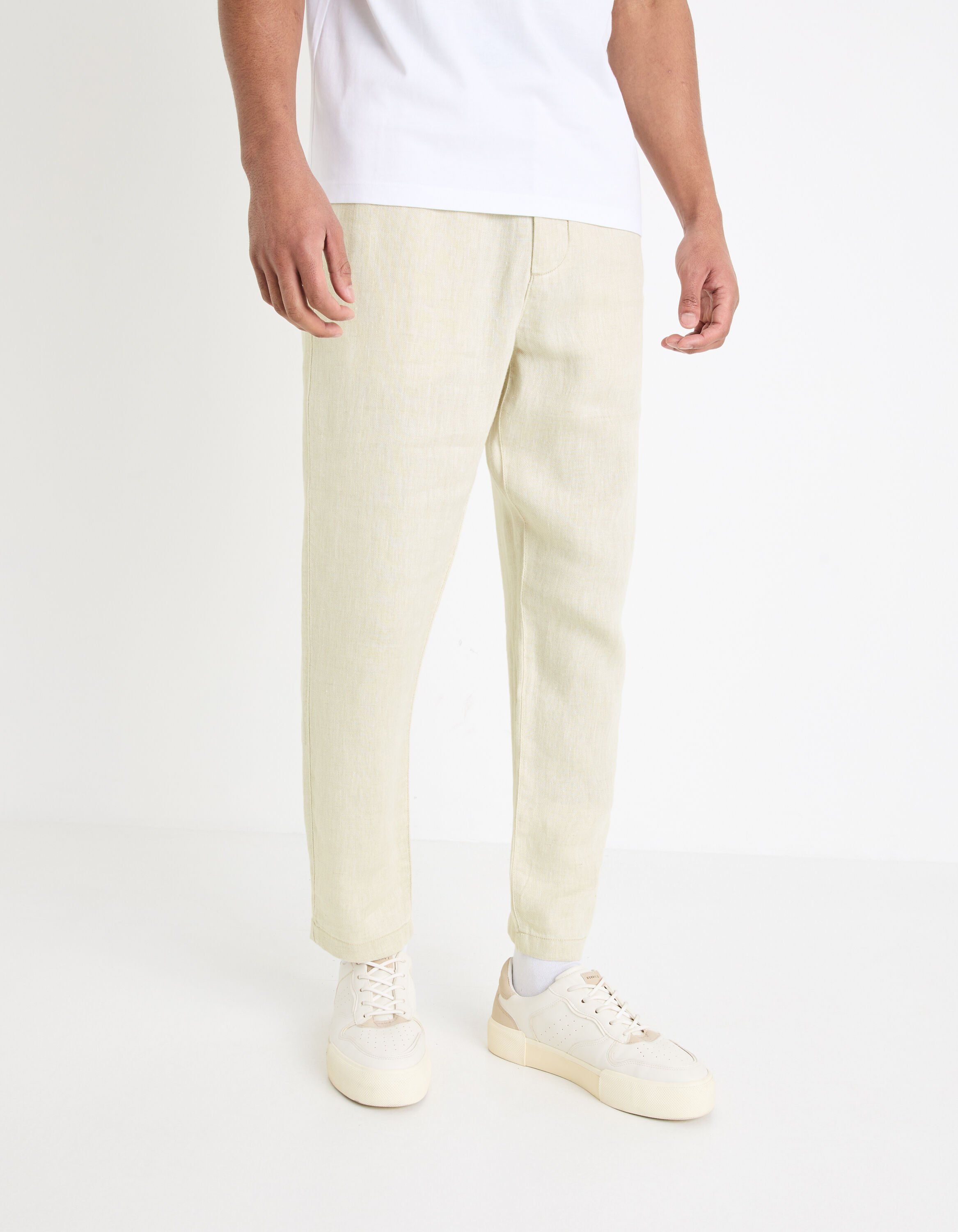 Pantalon 24h 100% lin naturel Celio Tunisie