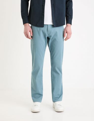 Pantalon chino straight  - bleu