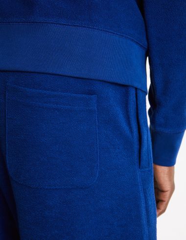 Short 100% coton - bleu jean