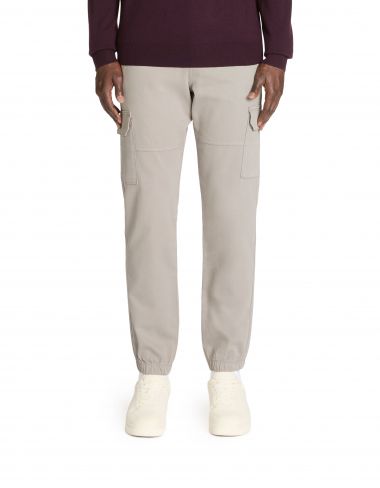 Pantalon cargo slim - gris