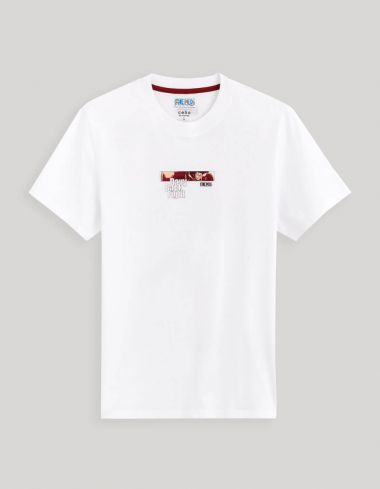 One Piece - T-shirt - Blanc