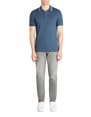 Jean slim coton stretch c25 - gris