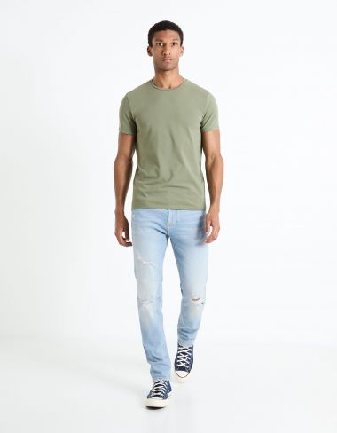 Jean slim C25 stretch - blanc