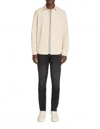 Jean slim coton stretch C15 3 longueurs - noir