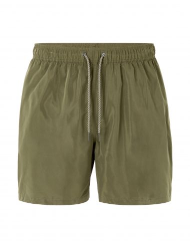 Maillot de bain uni - kaki