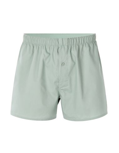 Caleçon 100% coton uni - bleu