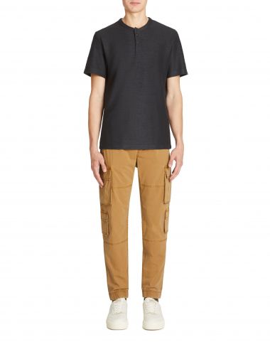 Pantalon cargo jogger - marron