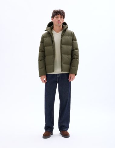 Doudoune Downwarm 90% duvet 10% plume sans couture - kaki