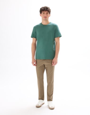 Pantalon 24H slim stretch - beige clair