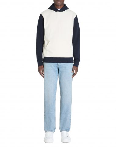 Jean loose 100% coton c75 - bleu clair