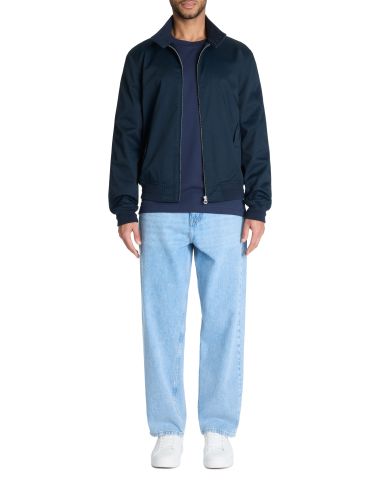 Veste col montant - marine