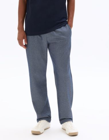 P.05 Pantalon 24H slim stretch 7/8e - bleu foncé