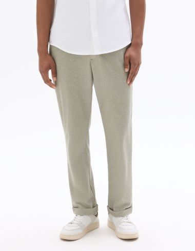 Pantalon 24H slim stretch 7/8e - vert clair