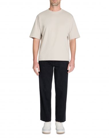 Jean baggy 100% coton c75 - noir