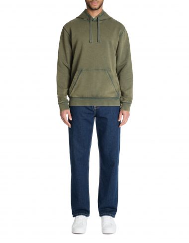 Sweat oversize à capuche 100% coton