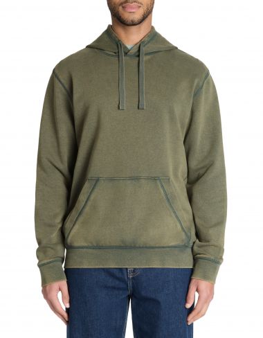 Sweat oversize à capuche 100% coton