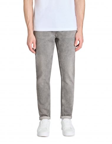 Jean slim coton stretch c25 - gris