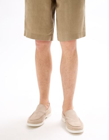 Chaussures bateau - beige