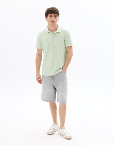 PO.02 Polo piqué regular 100% coton - vert menthe