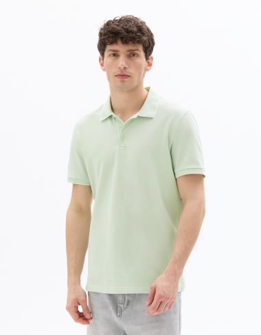PO.02 Polo piqué regular 100% coton - vert menthe