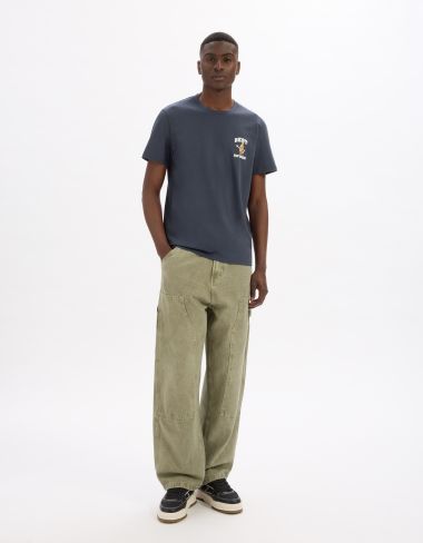 T-shirt Pap' apéro dans son coffret - marine