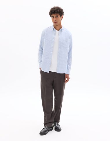 Pantalon 24H loose stretch - marron