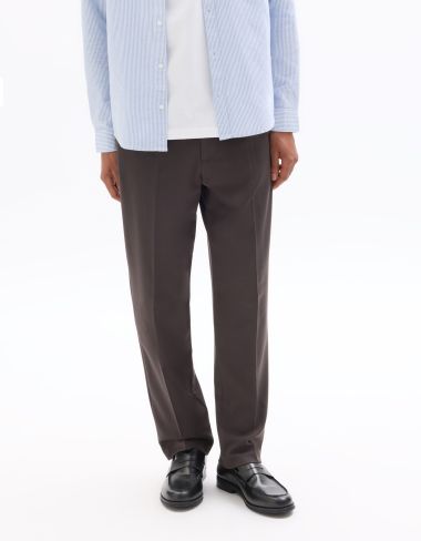 Pantalon 24H loose stretch - marron
