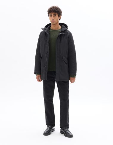 Parka Drycore à capuche déperlante- noir