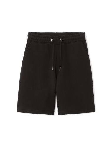 Short en molleton 100% coton - noir