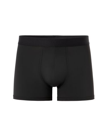 Boxer en microfibre uni - noir