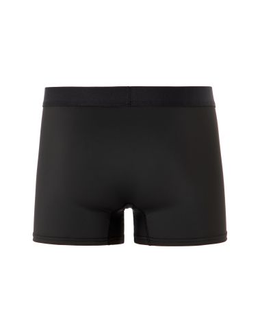 Boxer en microfibre uni - noir