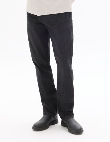 Jean loose 100% coton - noir