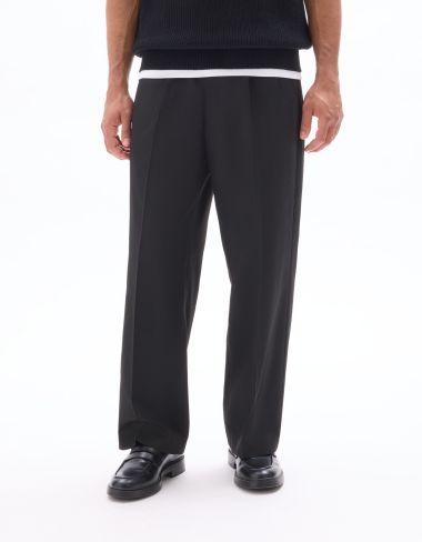 Pantalon 24H baggy loose - noir