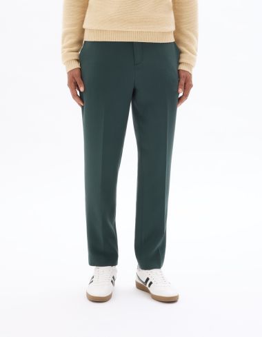 Pantalon 24H straight stretch - vert foncé
