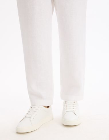 Baskets basses - blanche
