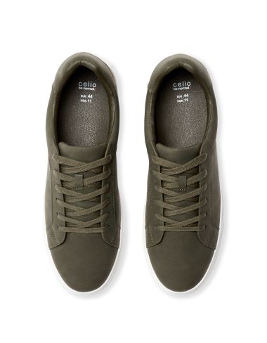Baskets basses - kaki