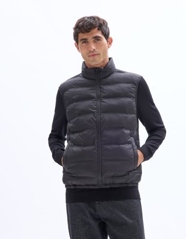 Doudoune light sans manches - noir