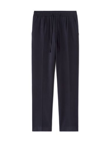 Pantalon 24H straight stretch 7/8ème - marine