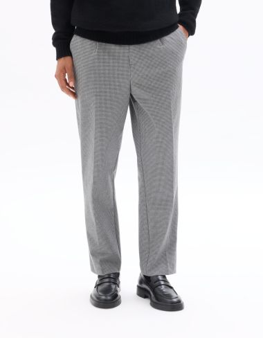 Pantalon 24H straight pied de puce - gris