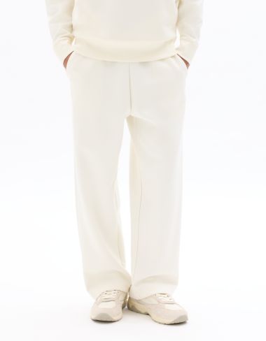 Pantalon de jogging oversize - écru