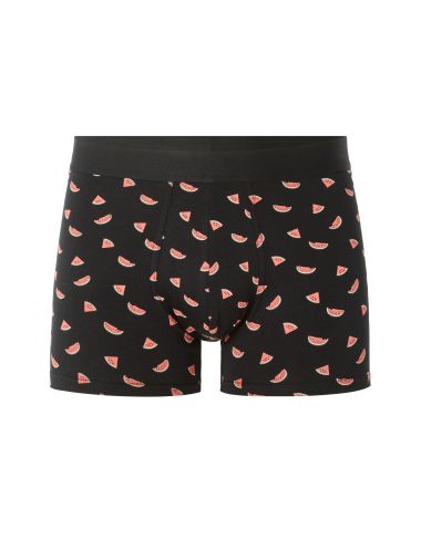 Boxer à motifs pastèque - noir