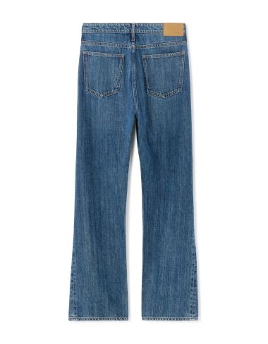 Jean flare 100% coton - double stone