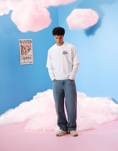 One Piece - T-shirt blanc homme Tony Tony Chopper