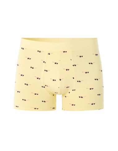 Boxer à motif soleil - jaune